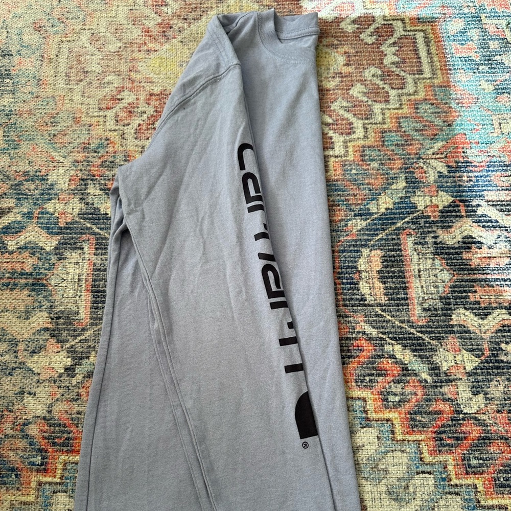 Purple Carhartt long sleeve shirt